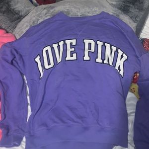 LOVE PINK SWEATSHIRT